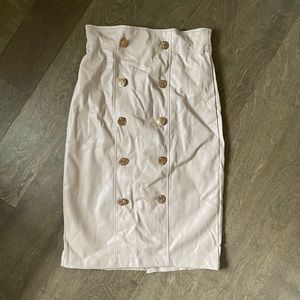 Forever 21 Faux Leather Pencil Skirt